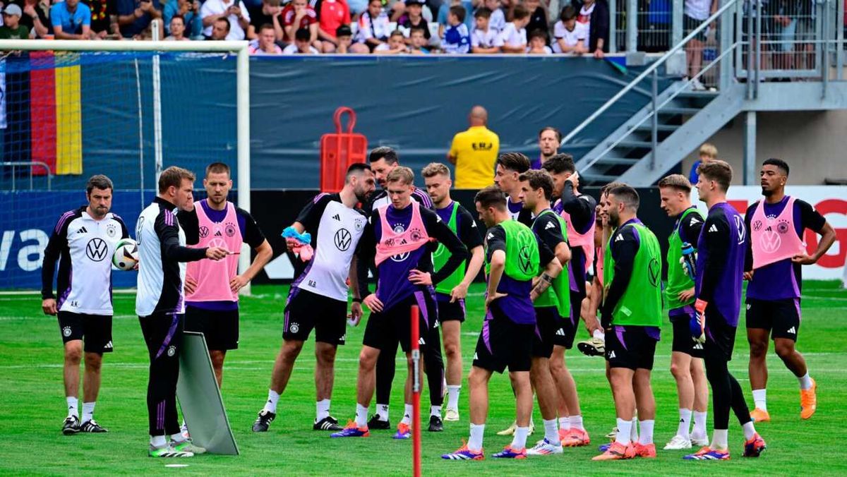 Nationalmannschaft veranstaltet öffentliches Training