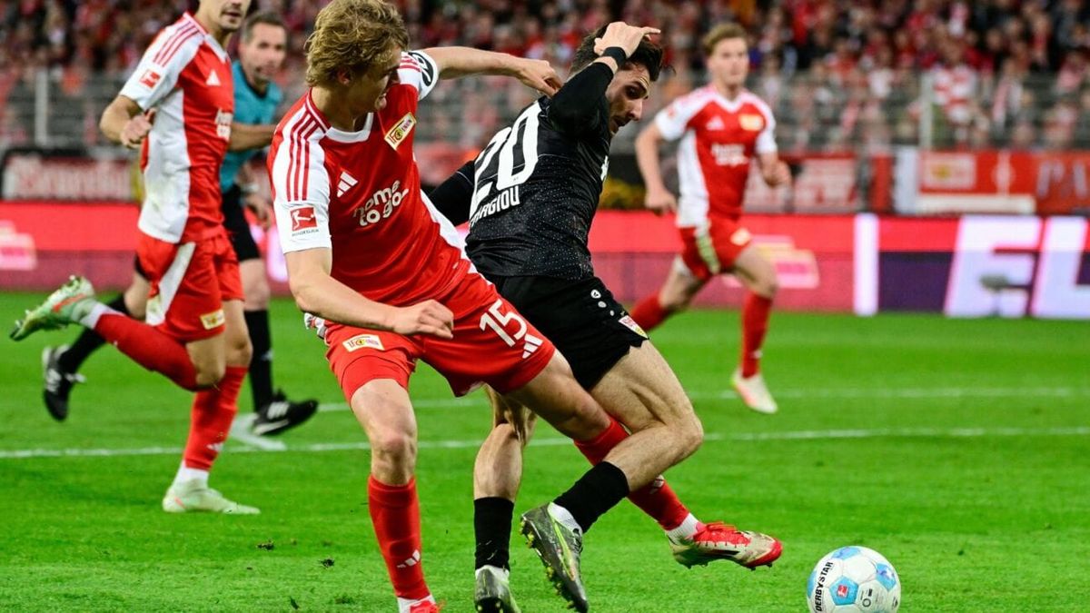 Ein Spiel Sperre für Unions Rothe