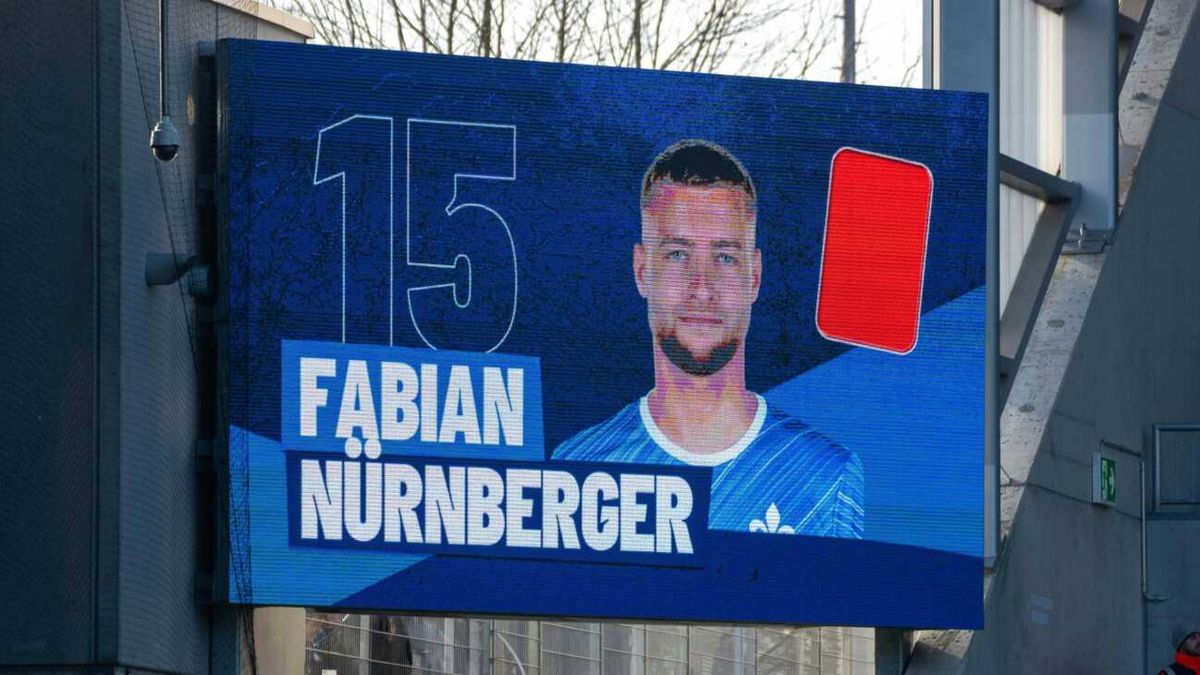 Darmstadts Nürnberger für acht Spiele gesperrt