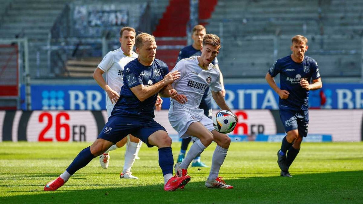 3. Liga: Unterhaching erster Absteiger