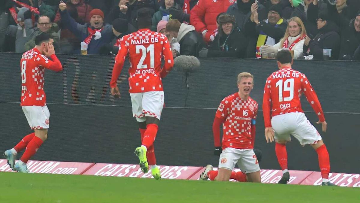 Glänzender Burkardt: Mainz schlägt Hoffenheim und ist Siebter