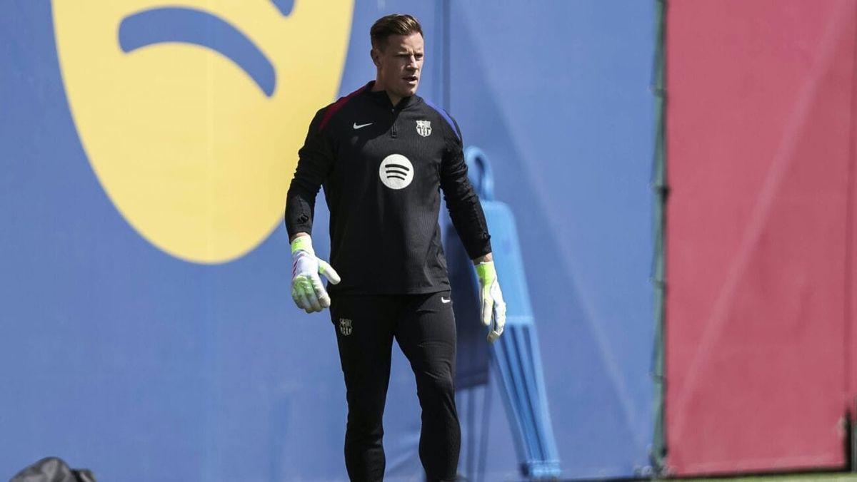 Ter Stegen nach Rücken-OP wieder im Teamtraining