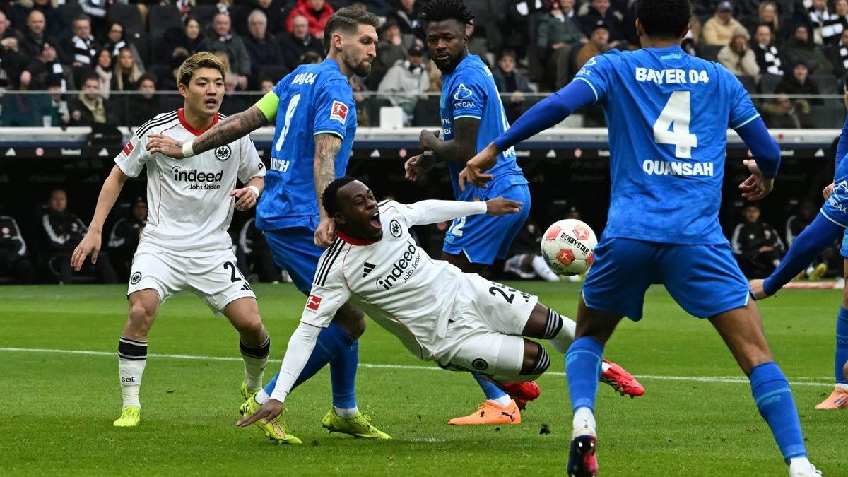 Vor Rieras Ankunft: Frankfurt verliert auch gegen Leverkusen