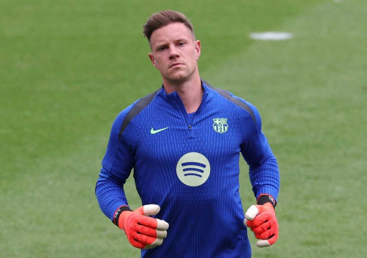 "Zurück an der Arbeit": Ter Stegen wieder im Torwarttraining