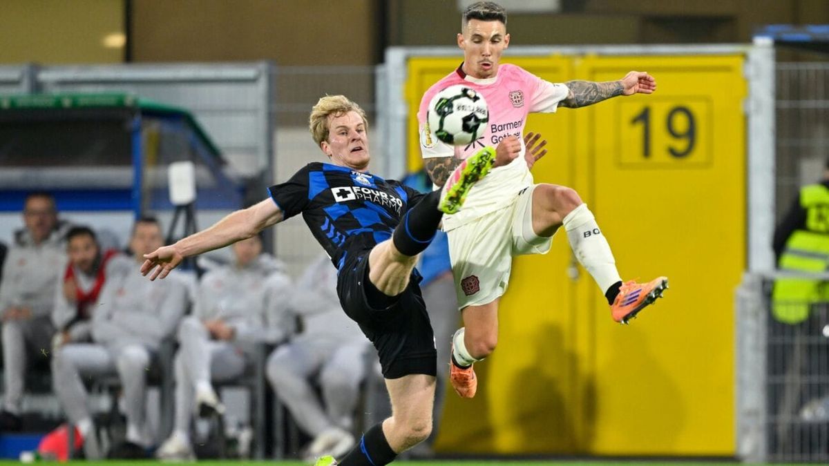 Bayer verhindert Pokal-Blamage mit Mühe