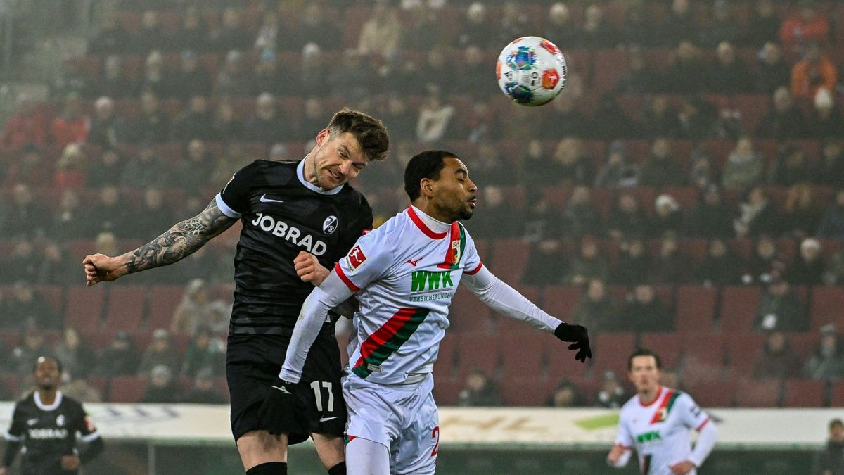 Wilde 45 Minuten: Augsburg verpasst Befreiungsschlag