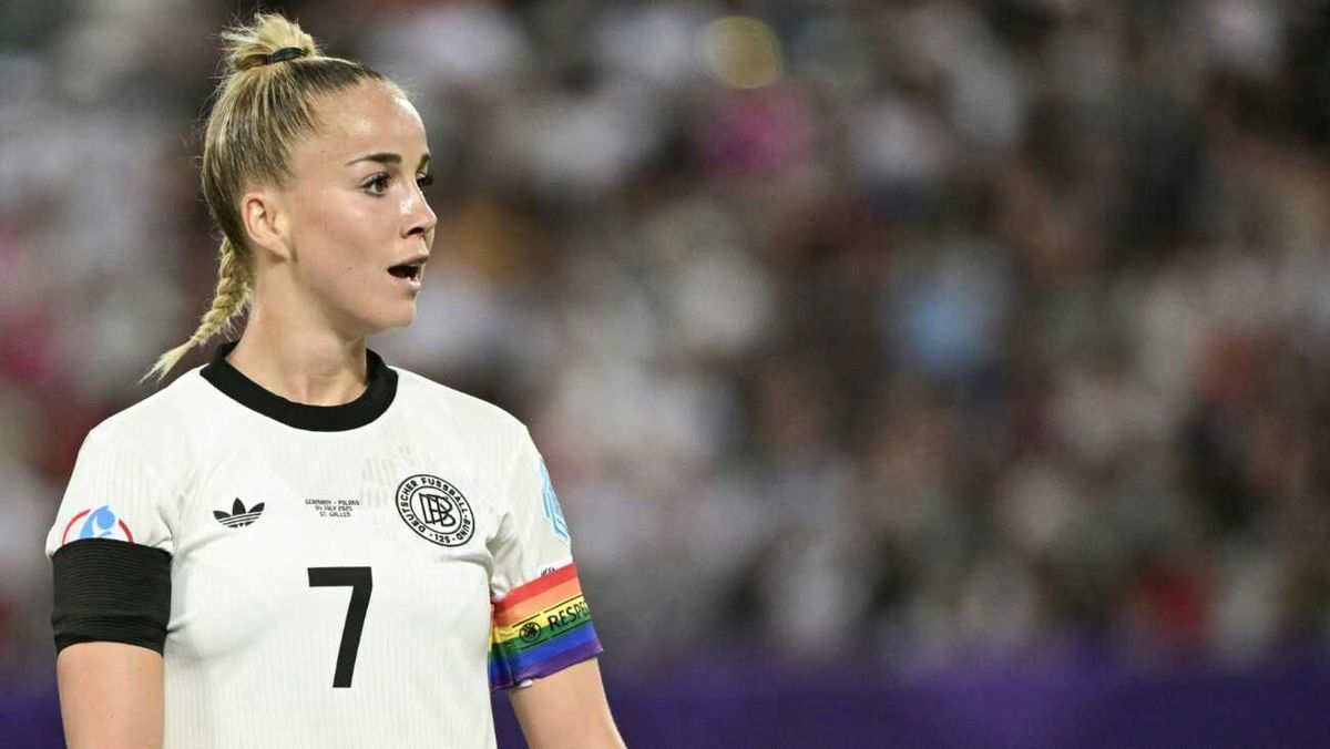 Giulia Gwinn motiviert Team vor EM-Spiel gegen Dänemark