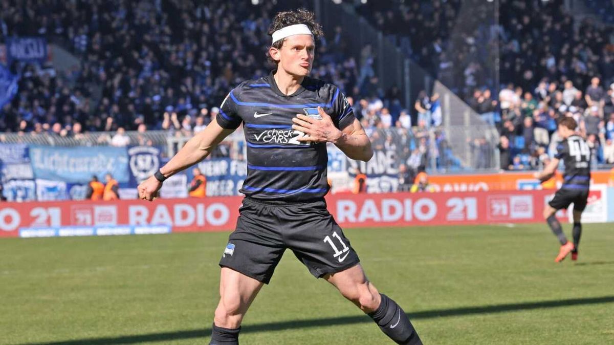 Reese-Gala in Braunschweig: Hertha gewinnt Kellerduell