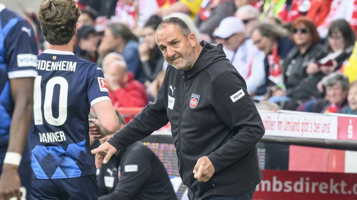 "Minimalziel erreicht": Heidenheim mit Fokus in letztes Spiel