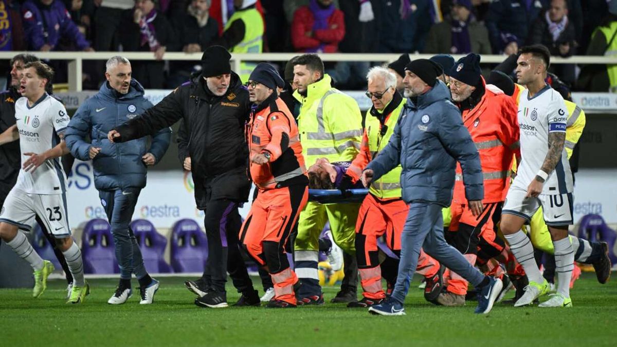 Serie A: Bove nach Zusammenbruch "wach und orientiert"
