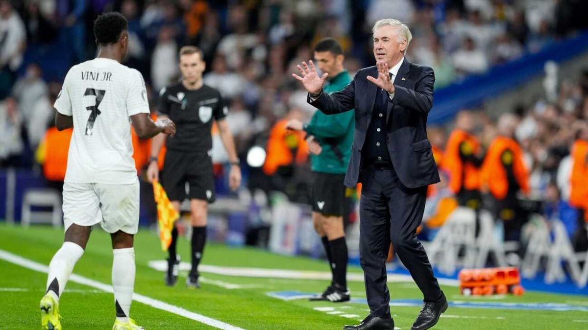 Ancelotti: Es ist "schwierig", Vinicius Junior zu sein