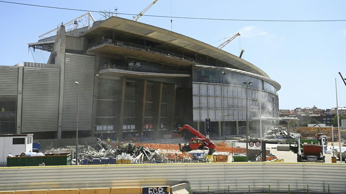Bau des neuen Camp Nou: Arbeiter prügeln sich in Barcelona