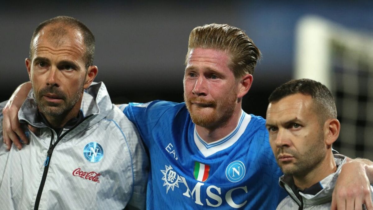 Muskelverletzung: Neapel monatelang ohne De Bruyne