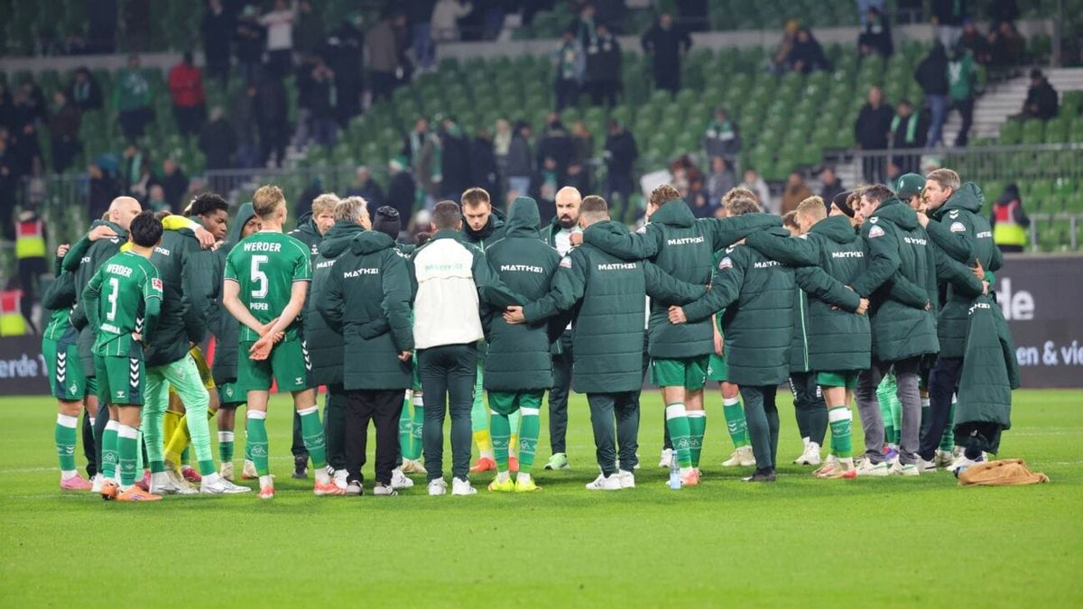 Sauer und ernüchtert: Werder wankt Richtung Weihnachtspause