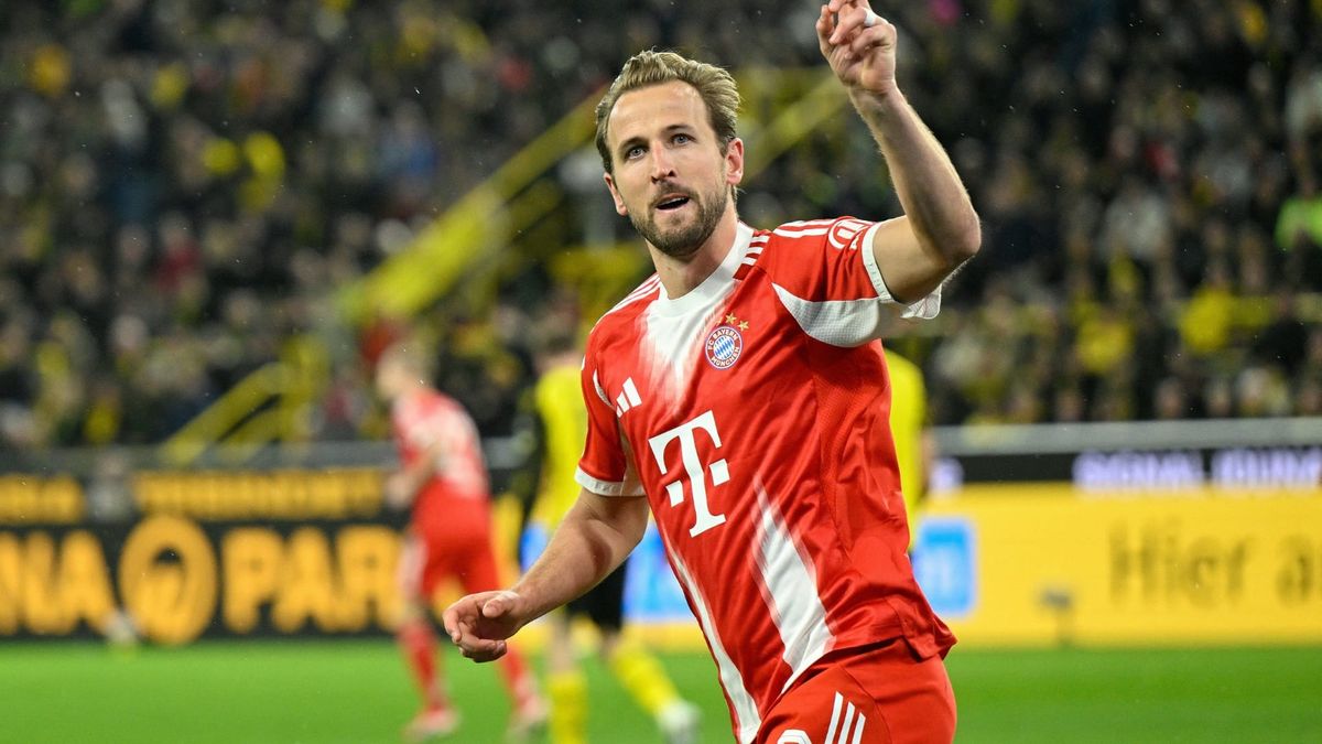 Kimmich und Doppelpacker Kane schießen Bayern zum Sieg beim BVB