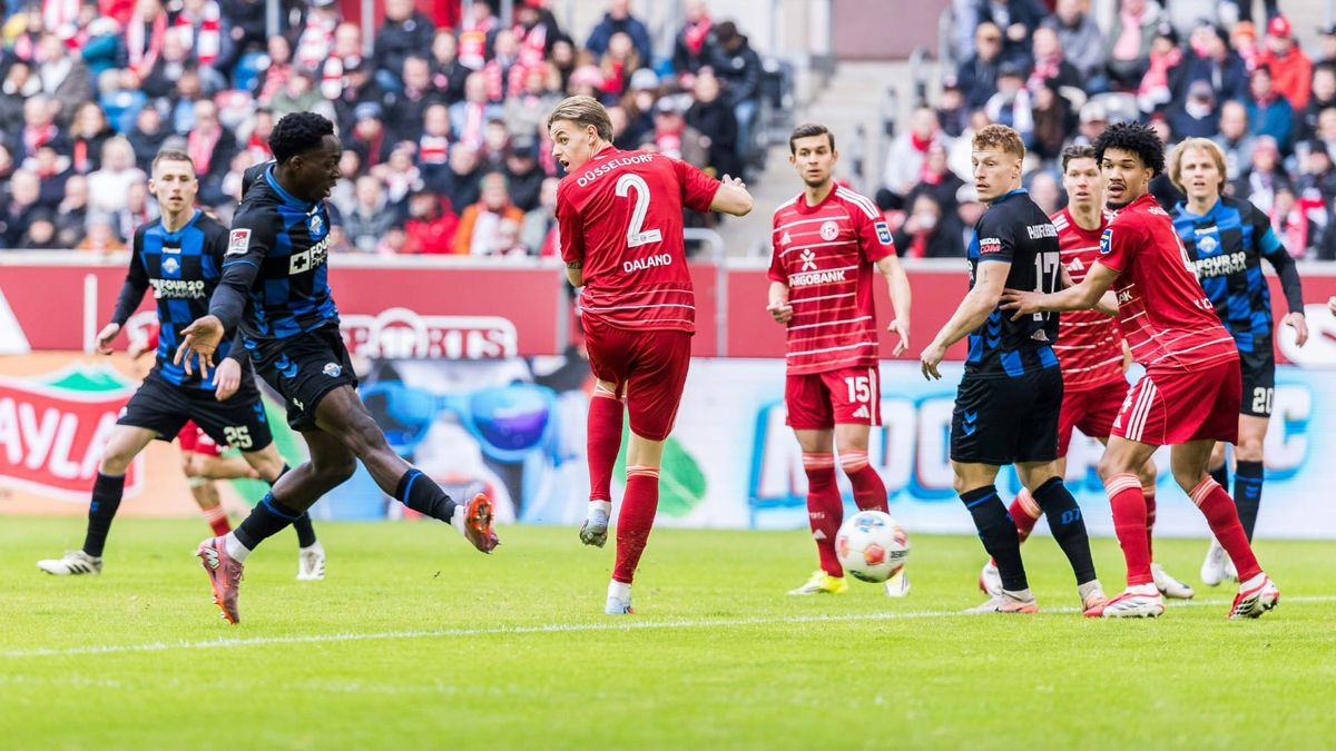 Fortuna landet Befreiungsschlag gegen Paderborn