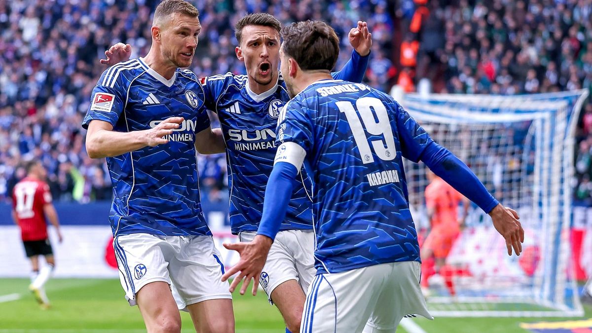 Erst Tor, dann Rot: Schalker Schock nach Dzeko-Platzverweis