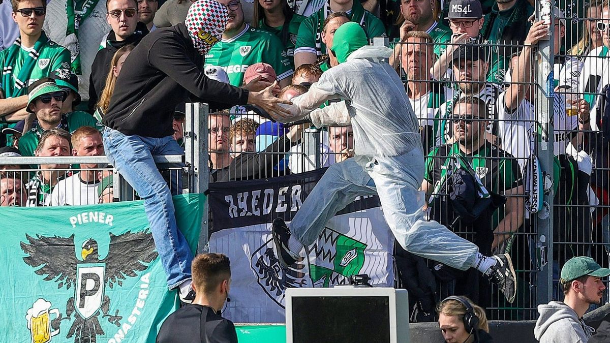 Münster-Fans sabotieren VAR-Einsatz