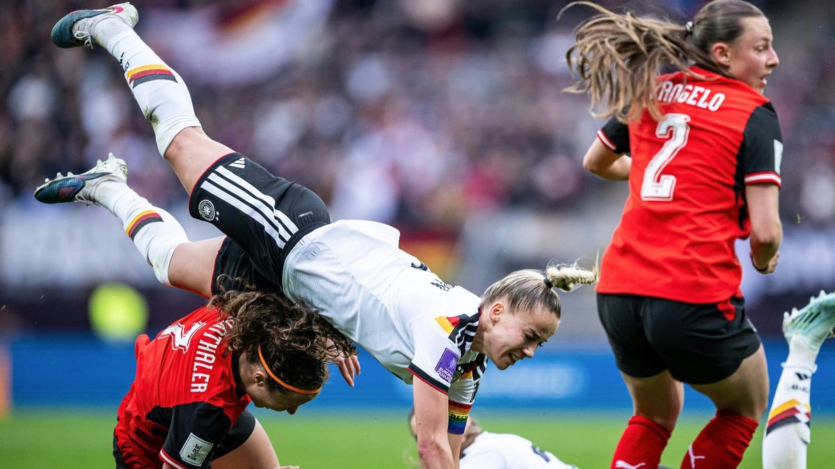 DFB-Frauen bangen um Gwinn: "Ein Schockmoment"