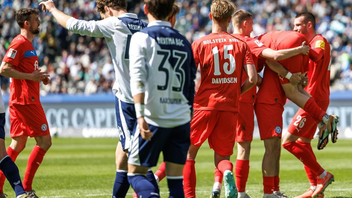 Kiel mit Lauf im Abstiegskampf