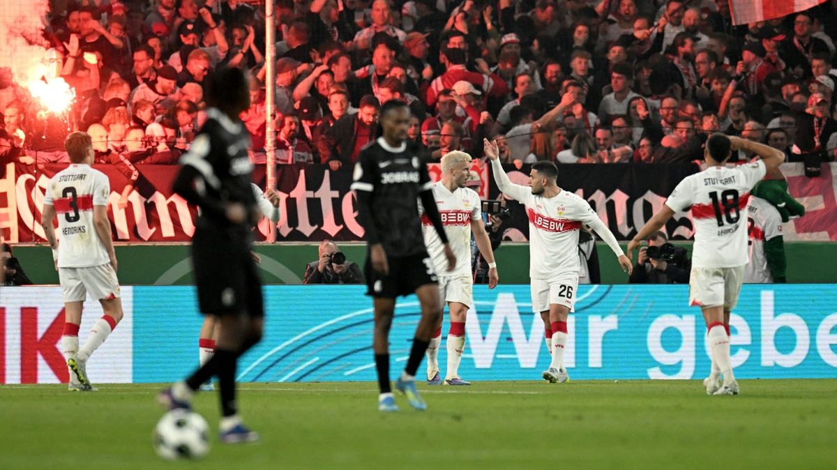 Sieg im Krimi: Titelverteidiger VfB erneut im Pokalfinale