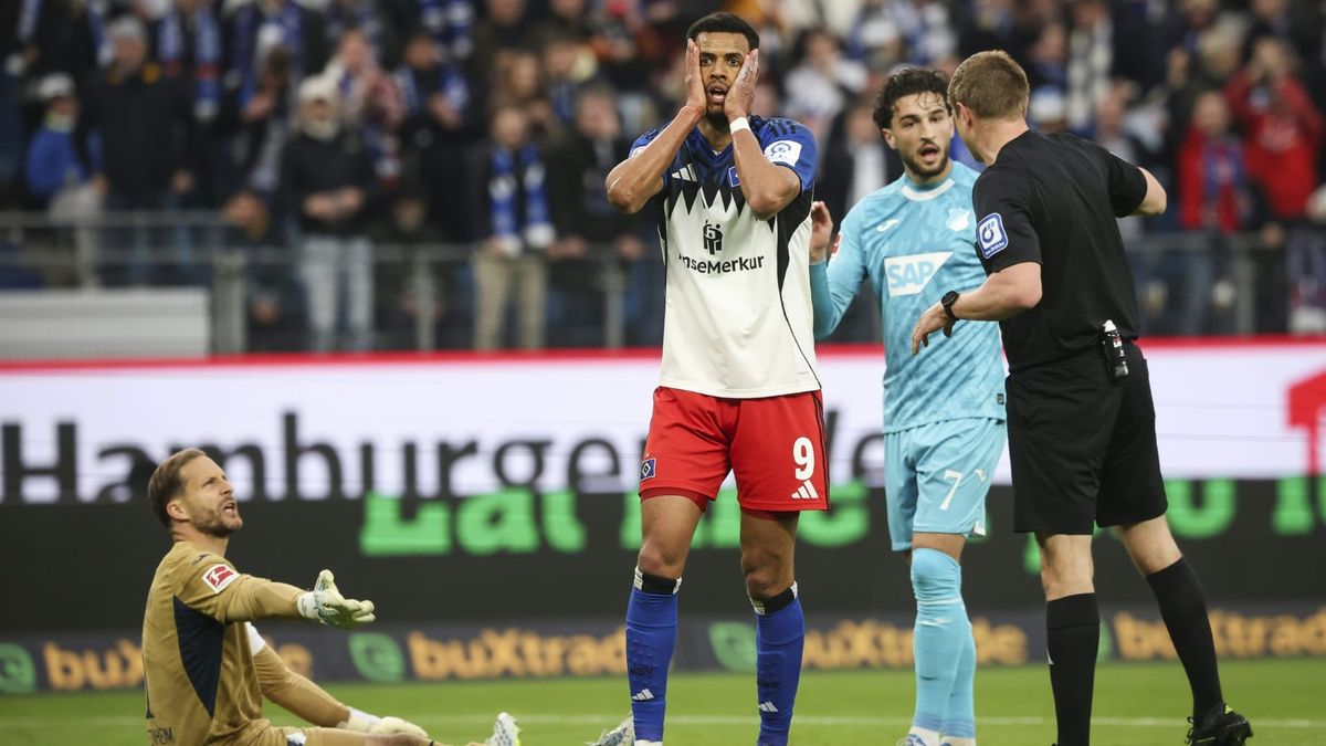 Hoffenheim zu abgezockt: HSV verpasst Vorentscheidung