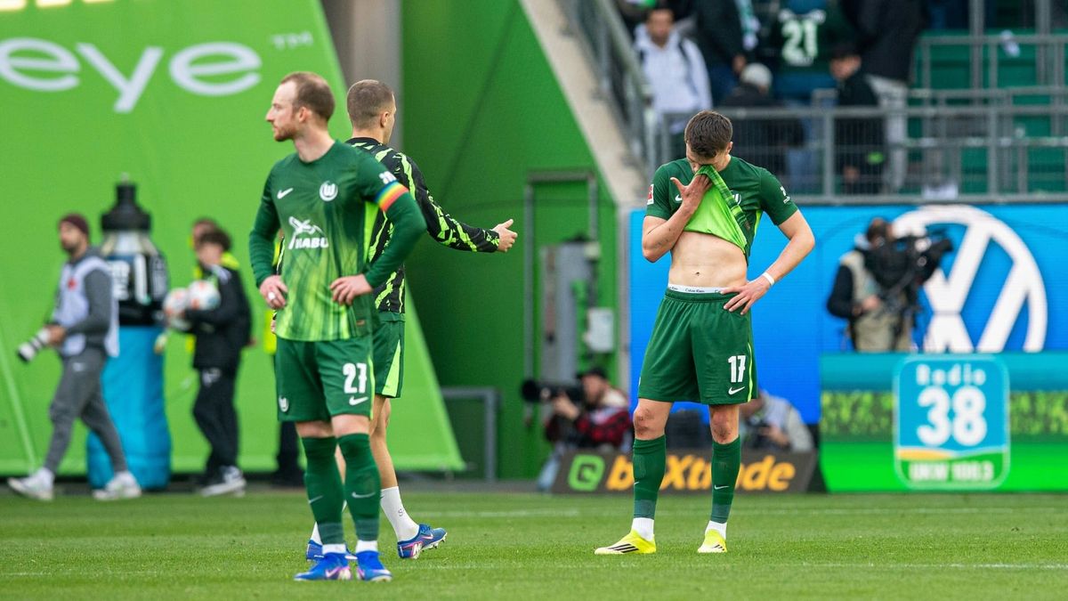 Pleite gegen Frankfurt: "Schlag in die Fresse" für Wolfsburg