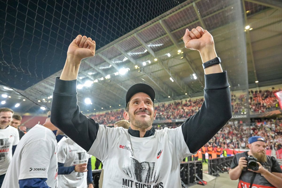 SC Freiburgs erstes Europapokalfinale: Schuster weint, Emery wartet