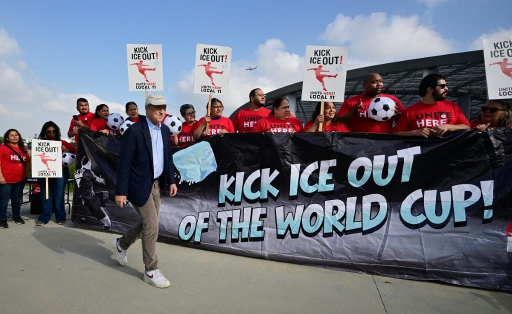 Los Angeles: Stadionpersonal droht mit Streik wegen ICE