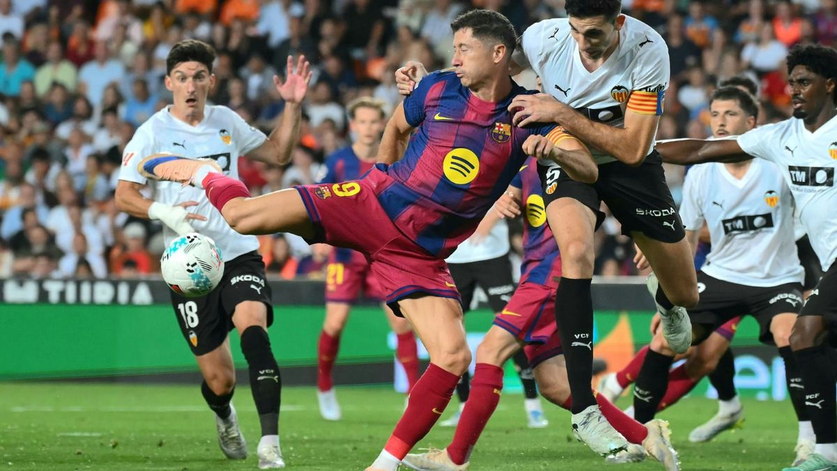 Lewandowski mit Abschiedstor - Girona steigt ab