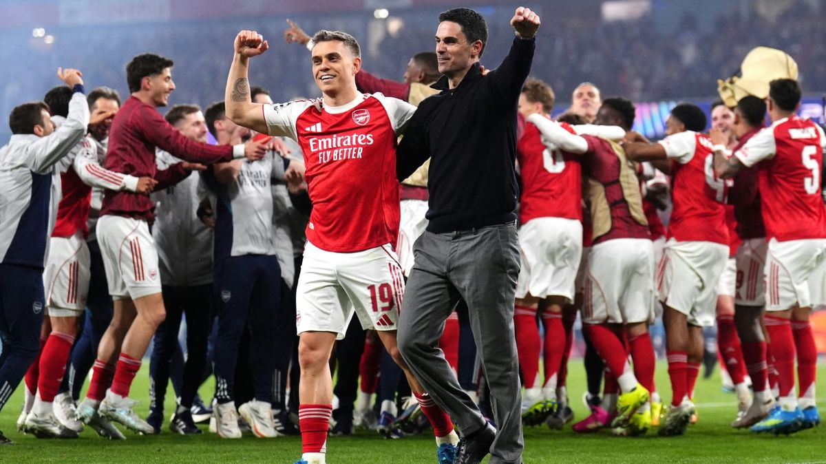 "Unbeschreiblich": Arsenal tanzt im Regen