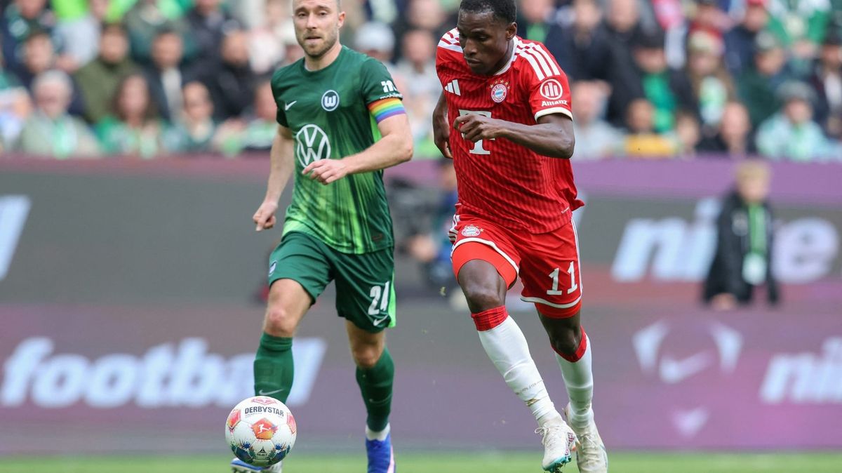 Olise mit Traumtor: Bayern ringen starke Wolfsburger nieder