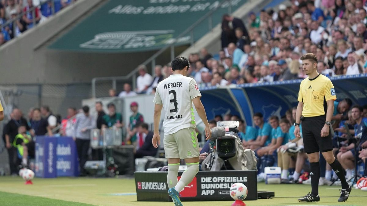 Nach Rekord-Rot: Bremens Sugawara für zwei Spiele gesperrt