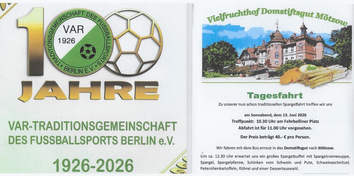 Tradition schießt keine Tore, aber die Gemeinschaft bleibt