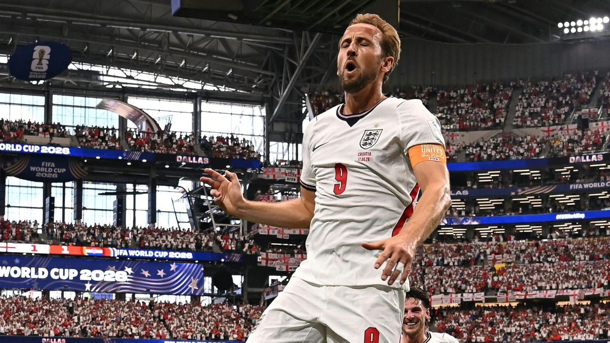 Gleichauf mit Lineker: Kane Englands WM-Rekordschütze