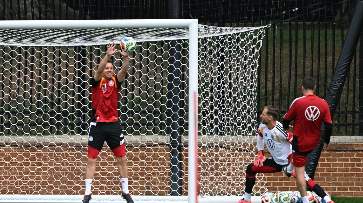 DFB-Training: Nagelsmann als Neuer-Ersatz