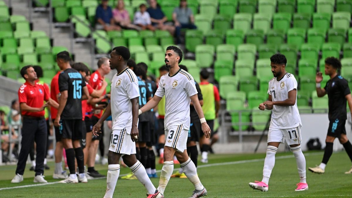 Unterbrechung: Gewitter stoppt Saudi-Arabiens Testspiel
