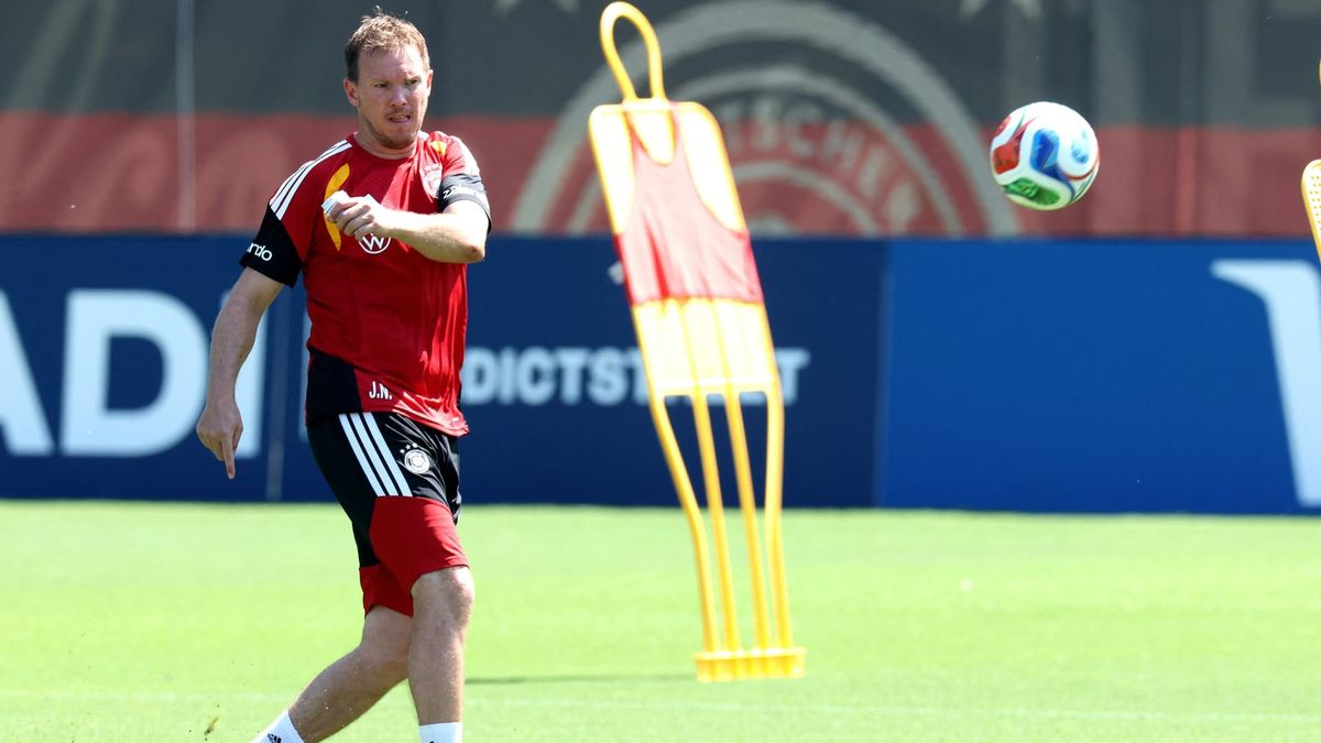 Traumtor von Nagelsmann im Training