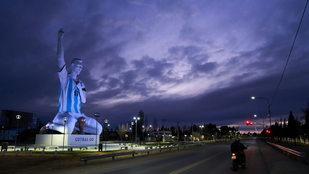26 Meter hoch: Messi bekommt Statue in Argentinien