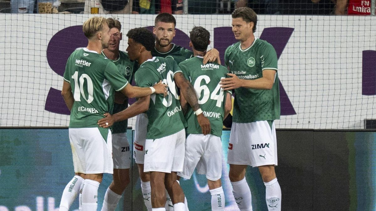 St. Gallen jubelt im Hinspiel