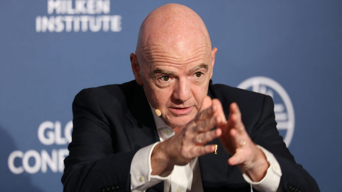 Unter Druck: FIFA-Präsident Gianni Infantino