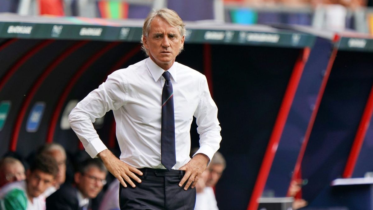 Zum zweiten Mal Nationaltrainer: Roberto Mancini