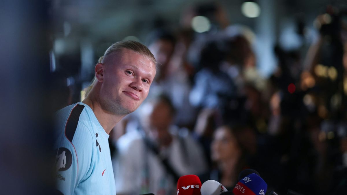 Duell gegen das Geburtsland: Haaland zählt auf die Presse