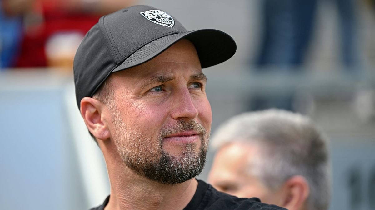 VfB-Trainer Sebastian Hoeneß
