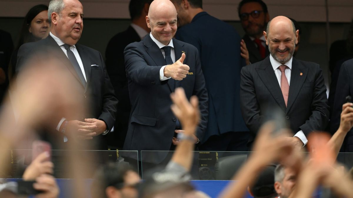 Bei der WM noch obenauf: Gianni Infantino