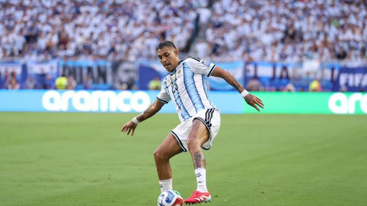 Facundo Medina im Sommer bei der WM