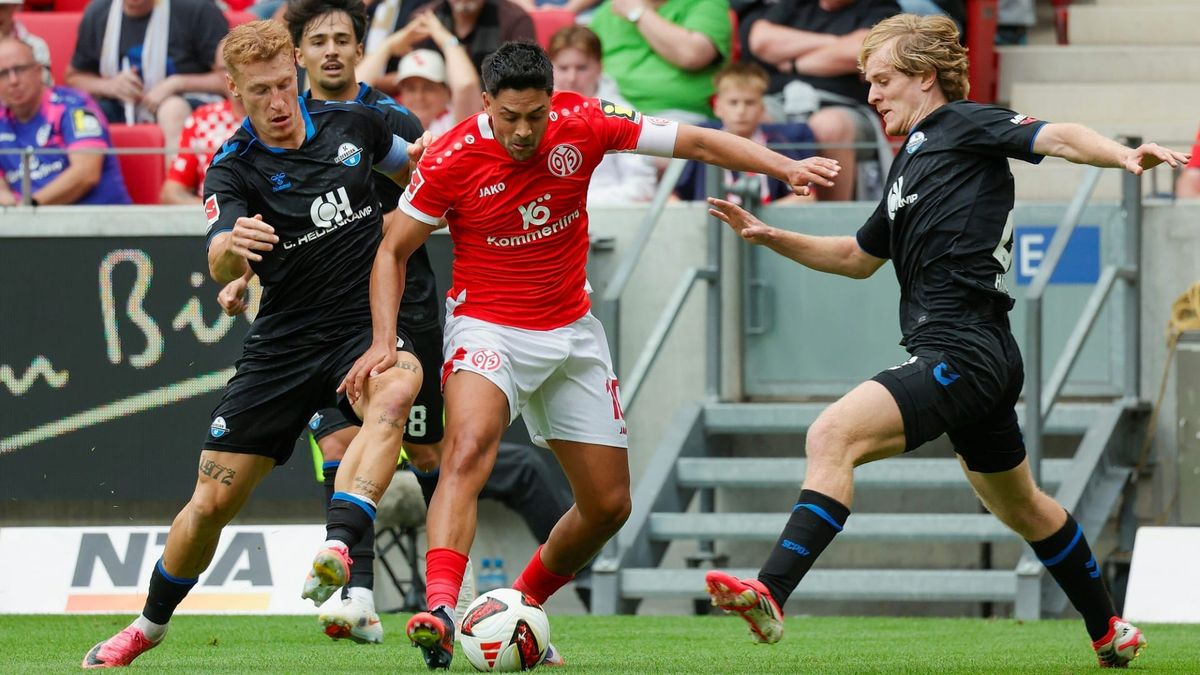 Paderborn traf bei der Bundesliga-Rückkehr auf Mainz