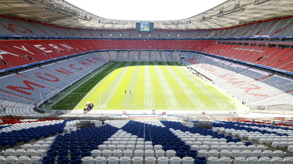 Die Allianz Arena in München