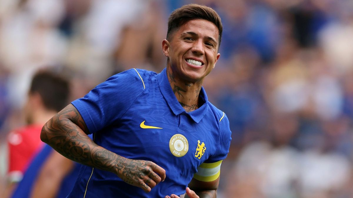Enzo Fernandez wechselte für viel Geld nach Manchester