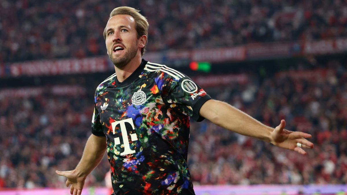 Harry Kane jubelt gegen Union